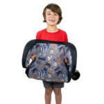 KidsEmbrace KE-4801DAR Darth Vader Backless Car Seat for Kids 4 Above