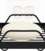 KINCMAX Bathroom Soap Dish & Sponge Holder Stainless Steel Bathroom Organizer, Black