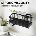 Kitchen Sink Organizer, Sponge Holder, Sink Organizer Rack for Kitchen, Dish Soap Holder