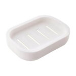 kkbbma under $5 Draining Soap Dishes, Dishwashing Sponge Soap Holder with Water Tray, Keep The Place Dry, Easy to Clean Soap Cases, Suitable for Kitchen, Bathroom, Soap Container