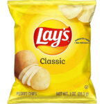 Lay's Classic Potato Snack Chips, 1 oz Bags, 10 Count Multipack