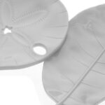 LIFKOME 4pcs Soap Dish Bathroom Soap Dish Decorative Soap Holder Soap Storage Plate for Home