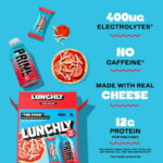 Lunchly Meal Kit, Pizza Party with Feastables Chocolate and Prime Hydration