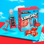 Lunchly Meal Kit, Pizza Party with Feastables Chocolate and Prime Hydration