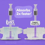 Luvs Platinum Protection Baby Diapers Size 1, 116 Count (Select for More Options)