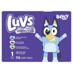 Luvs Platinum Protection Baby Diapers Size 1, 116 Count (Select for More Options)