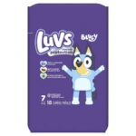 Luvs Platinum Protection Baby Diapers, Size 7 (41+ lbs), 18 Count