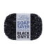 Luxiny American Made Soap Saver for Soap Dish, Shower Soap Holder & Travel Soap Boxes Helps Handmade Soap Last Longer - Made from Plant Based Eco Friendly Bioplastics Black Onyx