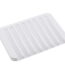 LYCAQL Silicone Bathroom Soap Dishes with Drain Spout-Bathroom and Kitchen Sink Organizer,Sponge Holder,Dish Soap Tray, for Dispenser,Scrubber,Bottle,Cup on Sink or Counter 4.7"*4"