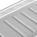 Mainstays Basic Ceramic Soap Dish Soft Silver Grey
