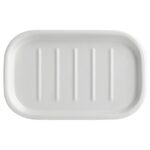 Mainstays Basic Ceramic Soap Dish White
