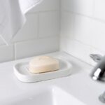 Mainstays Basic Ceramic Soap Dish White