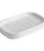 Mainstays Basic Ceramic Soap Dish White