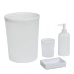 Mainstays Frosted White Plastic Soap Dish