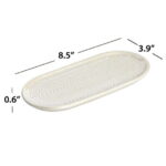 Mainstays Pearlescent Soap Dish Tray