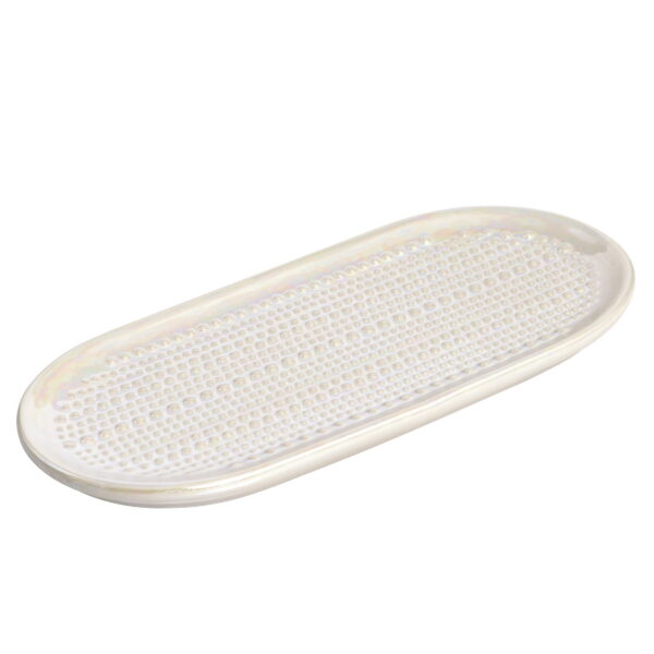 Mainstays Pearlescent Soap Dish Tray