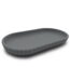 Mainstays Rubberized Plastic Ribbed Accessory Tray, Grey