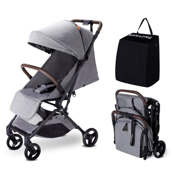Mamazing Baby Stroller Ultra Air Lightweight Foldable Carbon Fiber Travel Stroller Toddler Infant