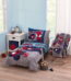 Marvel Spidey 5pc Toddler Bedding & Blanket Bundle, Toddler Bed, Boy, Blue, Polyester