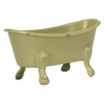 Mini Yellow Bathtub Soap Dish