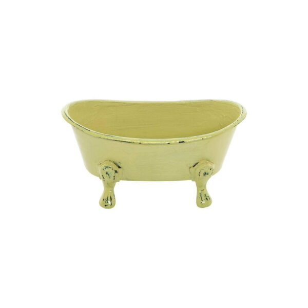 Mini Yellow Bathtub Soap Dish