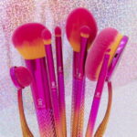 Moda Brush Sunset Prismatic Full Face 8pc Makeup Brush Kit