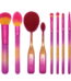 Moda Brush Sunset Prismatic Full Face 8pc Makeup Brush Kit