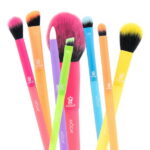 Moda Brush Totally Electric Full Face 8pc Makeup Brush Kit