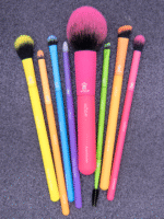 Moda Brush Totally Electric Full Face 8pc Makeup Brush Kit