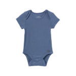 Modern Moments by Gerber Baby Boys or Girls Super Soft Short Sleeve Bodysuits, 2-Pack, Sizes 0M-12M