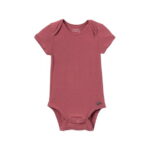 Modern Moments by Gerber Baby Boys or Girls Super Soft Short Sleeve Bodysuits, 2-Pack, Sizes 0M-12M