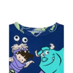 Monsters Inc Toddler Long Sleeve Top and Pants Pajama Set, 2-Piece, Sizes 12M-5T