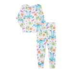 Monsters Inc. Toddlers' Halloween Pajama Top and Pants Set, 2-Piece, Sizes 12M-5T