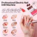 Morovan Acrylic Nail Kit with Drill - Glitter Acrylic Powder Monomer Liquid Set Beginners
