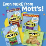 Mott's Fruit Flavored Snacks, Assorted Fruit, Gluten Free Snack, Family Pack, 40 Ct, 32 oz