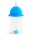 Munchkin® Any Angle™ Weighted Toddler Straw Cup with Click Lock™ Lid, 10 oz, Blue, Unisex