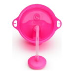 Munchkin® Any Angle™ Weighted Toddler Straw Cup with Click Lock™ Lid, 10 oz, Pink, Unisex