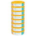 Munchkin® Arm & Hammer™ Diaper Pail Refill Rings, Holds Up To 2,176 Newborn Diapers, 8 Pack