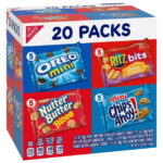 Nabisco Classic Mix Variety Pack, OREO, CHIPS AHOY!, Nutter Butter, RITZ Bits Cheese, 20 Snack Packs