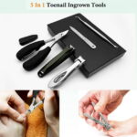 Nail Clippers Set, Toenail Clippers for Seniors Thick Toenails, Professional Stainless Steel Fingernail Clipper for Manicure Pedicure Tools