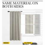 NICETOWN Natural Blackout Curtains Rod Pocket Curtains Panels Thermal Insulated Window Drapes for Nursery 70x84 inch 2 Panels