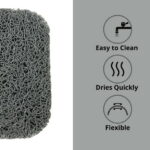 Non-Slip Soap Holder Pad, Self Draining Soap Bar Holder Pads, Soap Saver Dish for Shower Kitchen Bathroom Travel Hotel Cleaning Supplies, 4 Piece Set