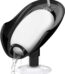 NPET Self Draining Plastic Soap Dish Bar Holder with Suction Cup, Sponge Holder for Bathroom, Shower, Tub and Kitchen Sink, Black 1PC