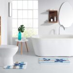 Ocean Star Bath Accessory Collection 4 Piece Bathroom Set