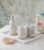 Ocean Star Bath Accessory Collection 4 Piece Bathroom Set