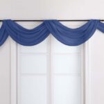 OVZME 2 Panels Sheer Panels 120 inch Extra Long, Soft indoor Outdoor Sheer Curtains Ready Made Turquoise Curtains for Living Room Quick & Easy to Dry for Pool/Yard, 42"W x...