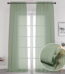 OVZME Extra Long Sheer Curtains 120 inches Length 2 Panels, Elegant Texture Semitransparent Vertical Window Shade Backdrops for Home Office Sunroom Country House, 42 Wide x 120...