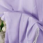 OVZME Long Sheer Curtain Panels 108 inch Long 2 Pack,Purple Basic Rod Pocket Minimalist Large Drapes Voile Window Treatments for Hotel/Wedding/Party/Bedroom/Canopy,42W x 108L...