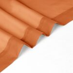 OVZME Orange Sheer Curtains 84 inch Length 2 Panels Set, Semi Transparent Voile Rod Pocket Sheer Window Drapes for Bedroom Living Room dining Wedding Party Backdrop, 42W x 84L...