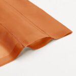 OVZME Orange Sheer Curtains 84 inch Length 2 Panels Set, Semi Transparent Voile Rod Pocket Sheer Window Drapes for Bedroom Living Room dining Wedding Party Backdrop, 42W x 84L...